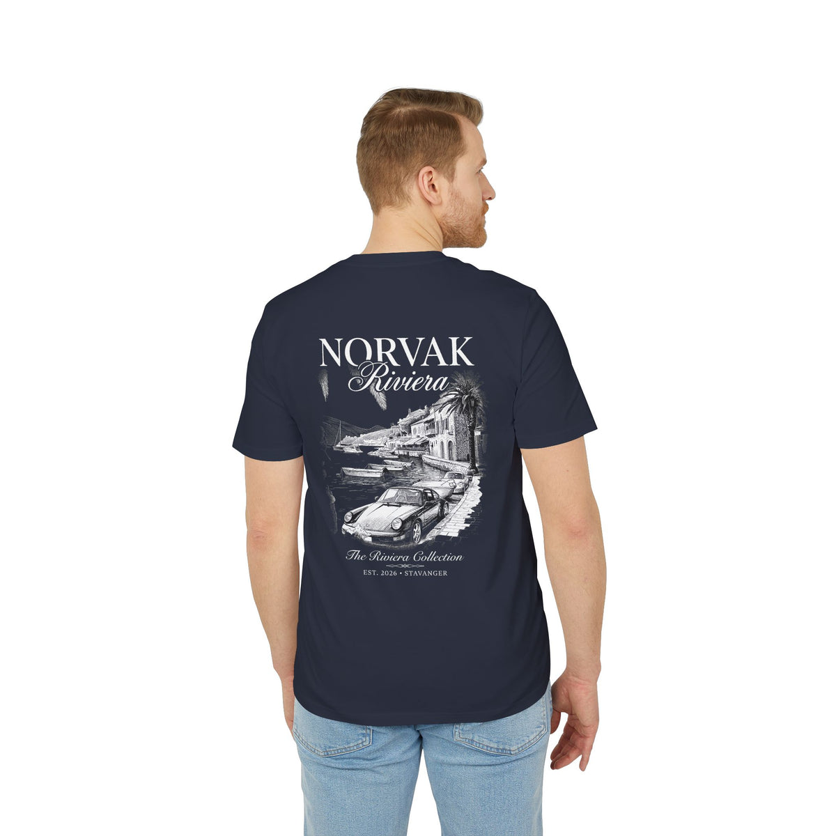 NORVAK Riviera Heavy T-Shirt Navy